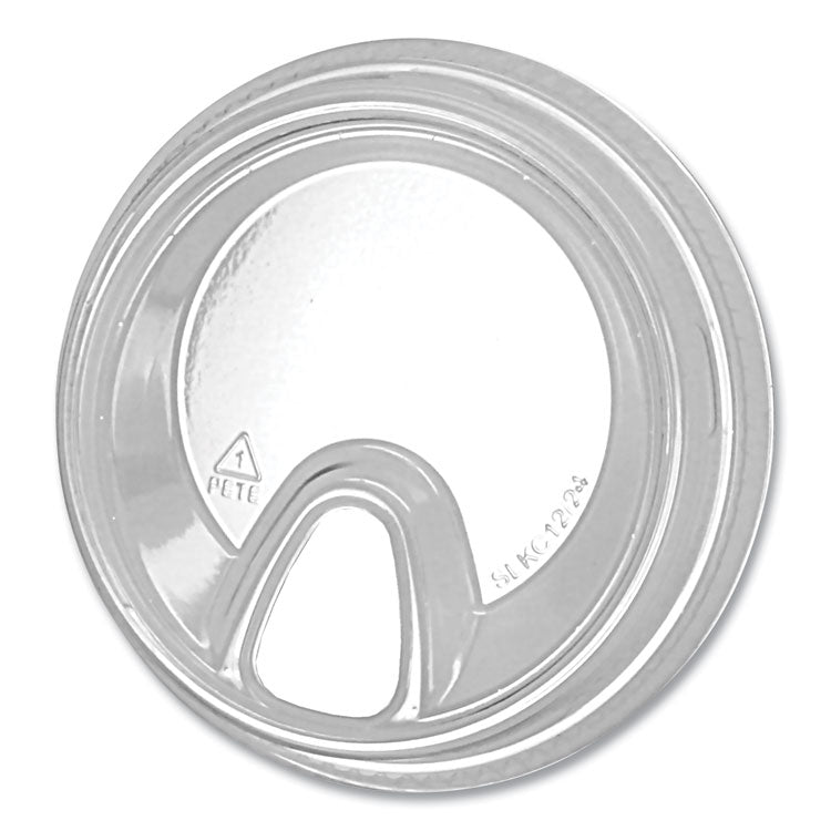 Greenware Cold Drink Lids, Sip Lid, Fits 12 oz to 24 oz Cold Cups, Plastic, Clear, 1,000/Carton