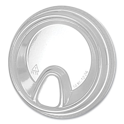 Greenware Cold Drink Lids, Sip Lid, Fits 12 oz to 24 oz Cold Cups, Plastic, Clear, 1,000/Carton