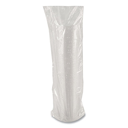 Greenware Cold Drink Lids, X-Slot, Fits 12 oz to 20 oz Cold Cups, Plastic, Clear, 1,000/Carton