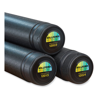 Round Print-to-the Edge Labels with SureFeed and EasyPeel, 1.67" dia, Glossy Clear, 500/PK