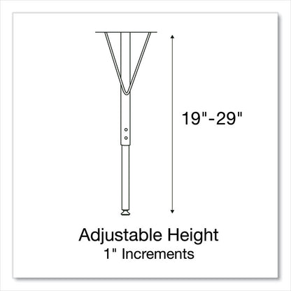 Adjustable Activity Tables, Kidney Shaped, 72" x 48" x 19" to 29", Gray Top, Gray Legs, 4/Pallet