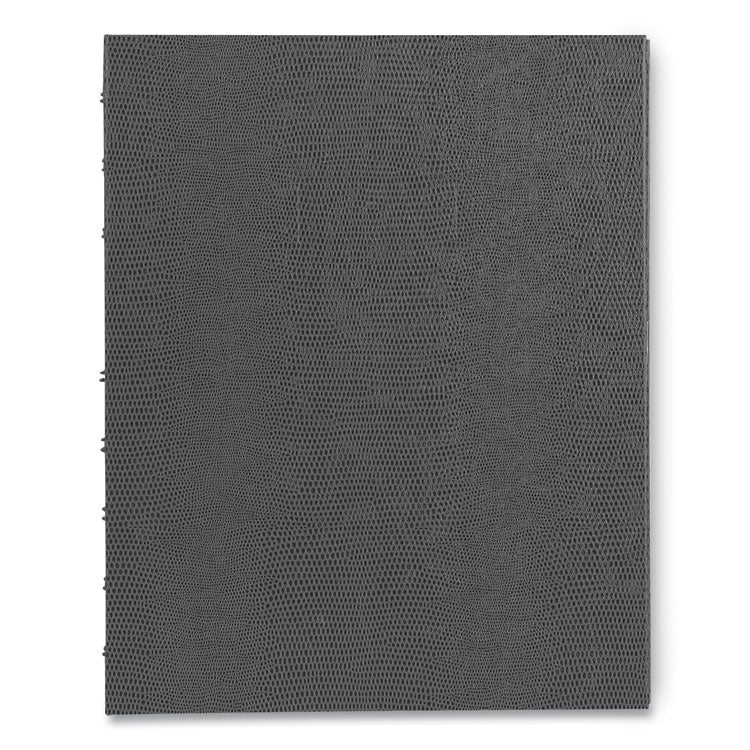 NotePro Notebook, 1-Subject, Medium/College Rule, Cool Gray Cover, (75) 9.25 x 7.25 Sheets