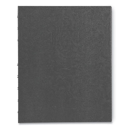 NotePro Notebook, 1-Subject, Medium/College Rule, Cool Gray Cover, (75) 9.25 x 7.25 Sheets