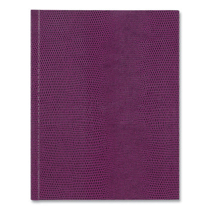 Executive Notebook, 1-Subject, Medium/College Rule, Grape Cover, (72) 9.25 x 7.25 Sheets