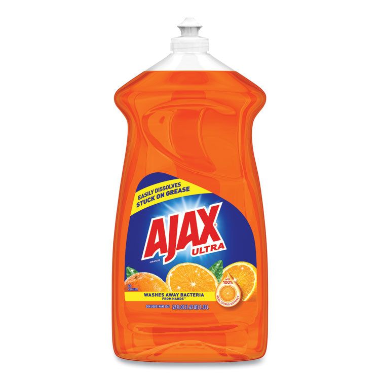 Dish Detergent, Liquid, Orange Scent, 52 oz, Bottle, 6/Carton