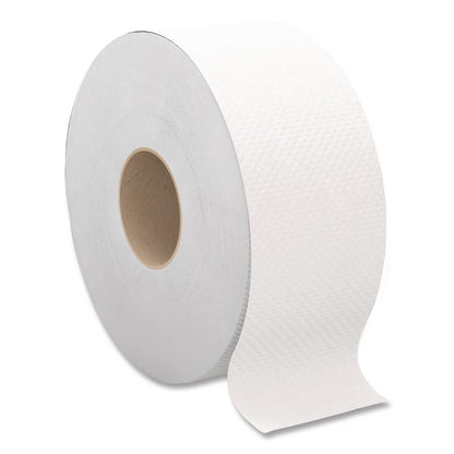JRT Jumbo Bath Tissue, Septic Safe, 2-Ply, 3.5" x 750 ft, White, 12 Rolls/Carton