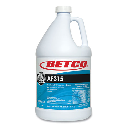 AF315 Disinfectant Cleaner, Citrus Floral Scent, 1 gal Bottle (Each)