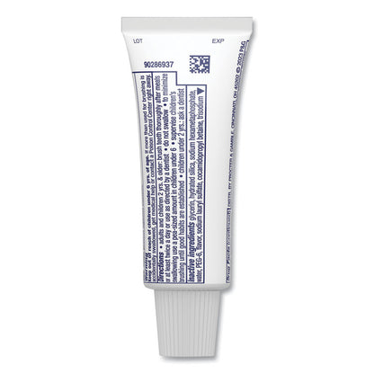 3D White Brilliance Advanced Whitening Technology + Advanced Stain Protection Toothpaste, Vibrant Peppermint, 0.85 oz, 72/CT