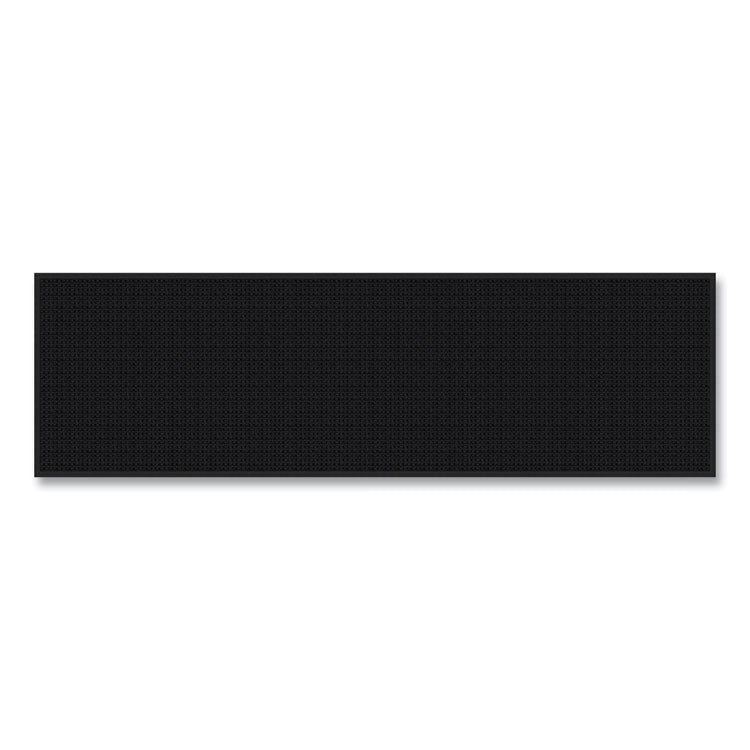 Absorba Select Entry Mat, Rectangular, Pepper/Black Crush-Resistant Needle-Punched Surface, 36" x 10 ft
