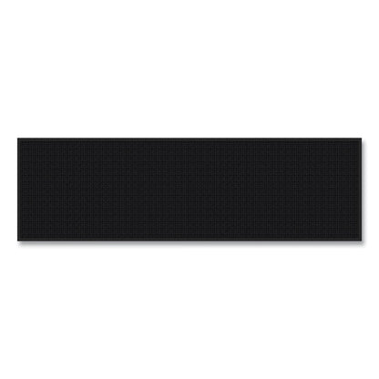 Absorba Select Entry Mat, Rectangular, Pepper/Black Crush-Resistant Needle-Punched Surface, 36" x 10 ft