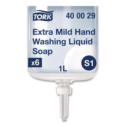 Premium Extra Mild Soap Refill, Unscented, 1 L, 6/Carton