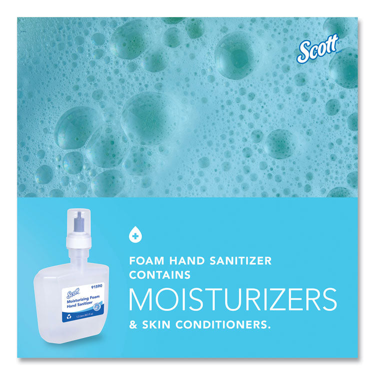 Pro Moisturizing Foam Hand Sanitizer, 1,200 mL Cassette, Fruity Cucumber Scent, 2/Carton
