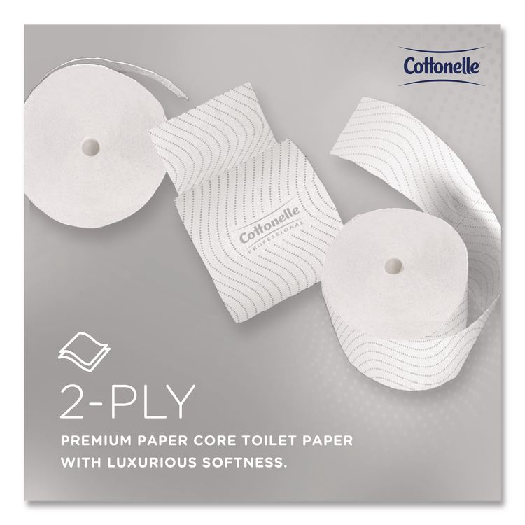 Clean Care Bathroom Tissue, Septic Safe, 2-Ply, White, 900 Sheets/Roll, 36 Rolls/Carton