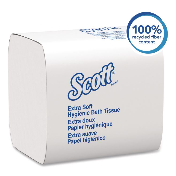 Hygienic Bath Tissue, Septic Safe, 2-Ply, White, 250 Sheets/Pack, 36 Packs/Carton