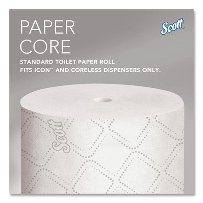 Pro Small Core High Capacity/SRB Bath Tissue, Septic Safe, 2-Ply, White, 1,100 Sheets/Roll, 36 Rolls/Carton