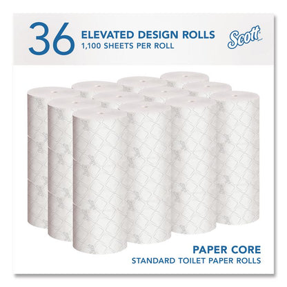 Pro Small Core High Capacity/SRB Bath Tissue, Septic Safe, 2-Ply, White, 1,100 Sheets/Roll, 36 Rolls/Carton