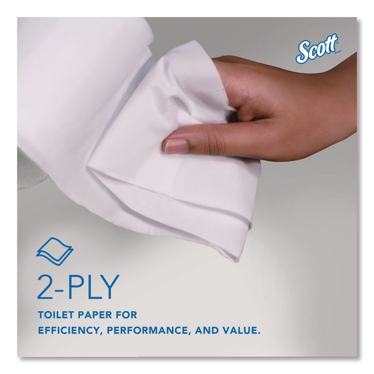 Essential Coreless SRB Bathroom Tissue, Septic Safe, 2-Ply, White, 1,000 Sheets/Roll, 36 Rolls/Carton