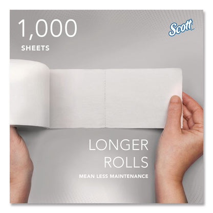 Essential Coreless SRB Bathroom Tissue, Septic Safe, 2-Ply, White, 1,000 Sheets/Roll, 36 Rolls/Carton