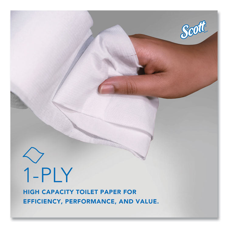 Essential Coreless JRT, Septic Safe, 1-Ply, 3.75" x 2,300 ft, White, 12 Rolls/Carton