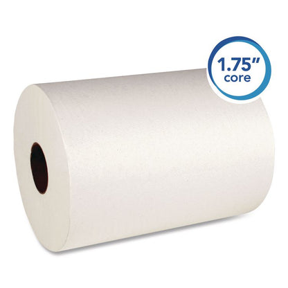 Slimroll Towels, Absorbency Pockets, 8" x 580 ft, White, 6 Rolls/Carton