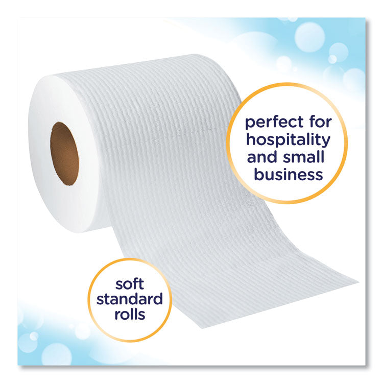 Clean Care Bathroom Tissue, Septic Safe, 1-Ply, White, 170 Sheets/Roll, 48 Rolls/Carton