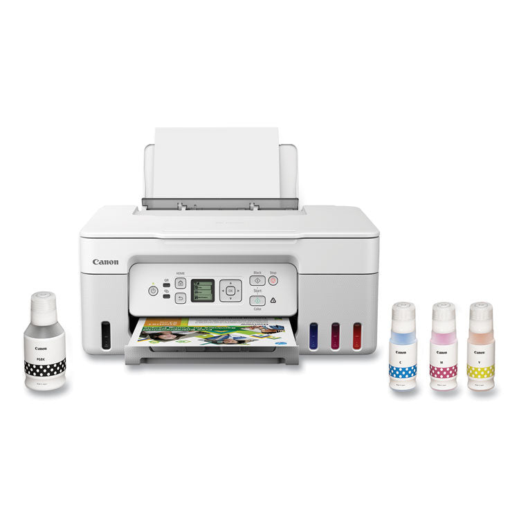 PIXMA G3270 Wireless MegaTank All-In-One Printer, Copy/Print/Scan, White