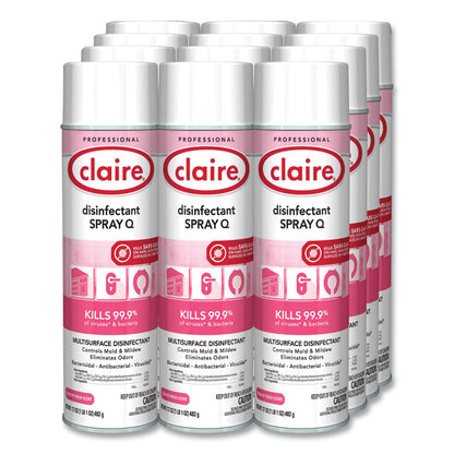 Spray Q Disinfectant, Country Fresh Scent, 17 oz Aerosol Spray, Dozen