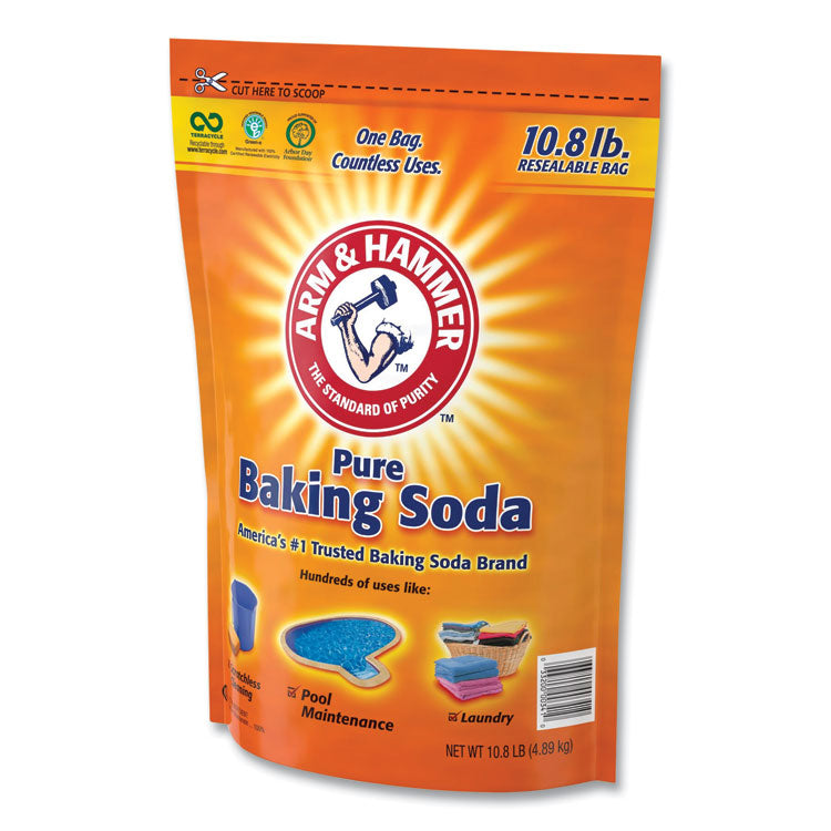 Baking Soda, 10.8 lbs Bag, 4/Carton