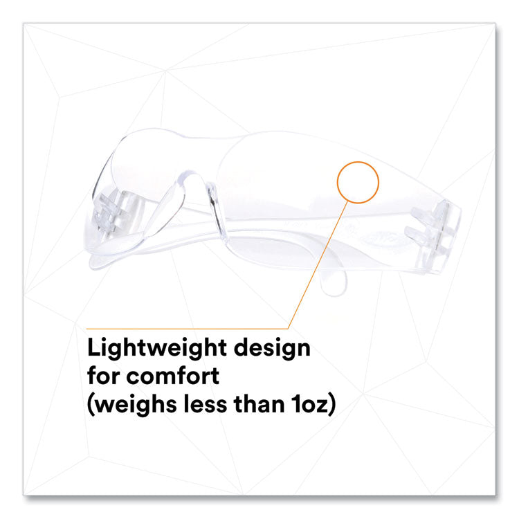 Virtua Protective Eyewear, Frameless, Clear Single Lens