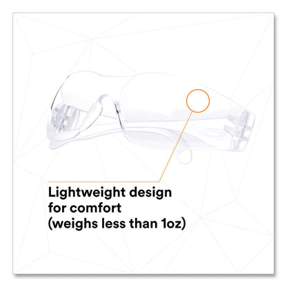 Virtua Protective Eyewear, Frameless, Clear Single Lens