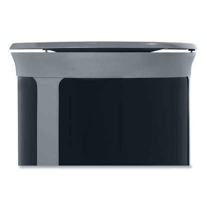 ENHANCE Series Waste Receptacle, 23 gal, Metal, Pearl Gray/Umbra Gray