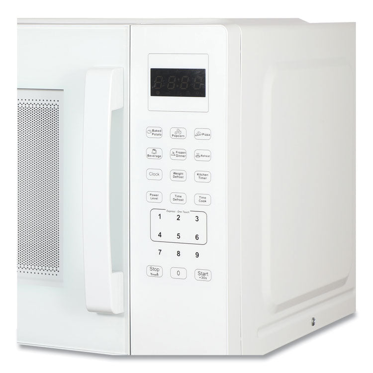 1.5 cu ft Microwave Oven, 1,000 W, White