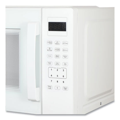 1.5 cu ft Microwave Oven, 1,000 W, White