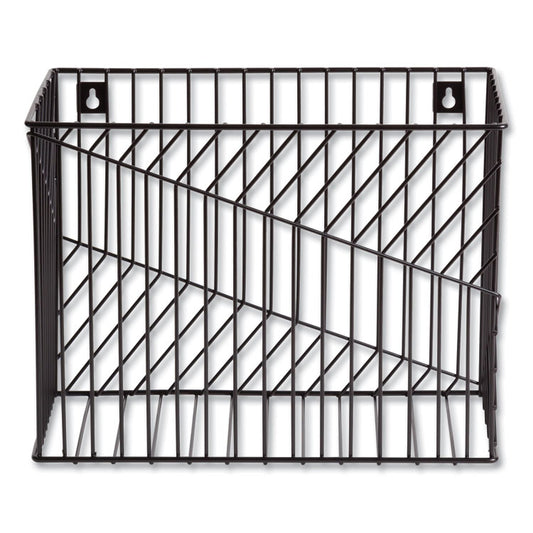 Vena Hanging File Basket, Letter Size, 6.85" Long, Black