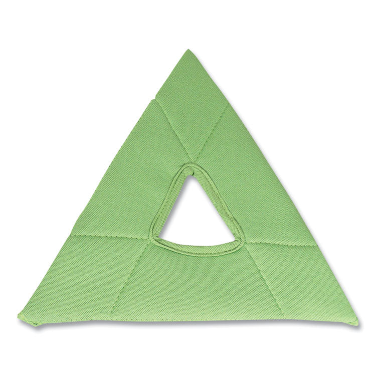 Stingray Glass Cleaning Pads, 10.25" x 9", Green, 5/Pack