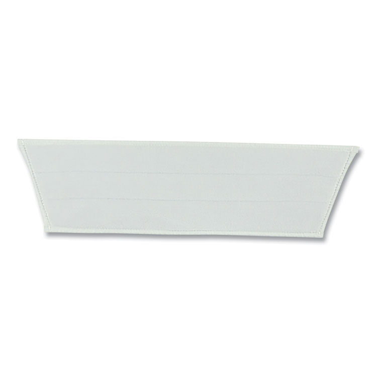 Excella Finishing Pad, Microfiber, 26", White, 5/Pack