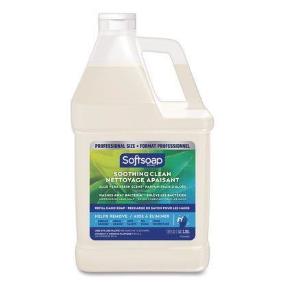 Liquid Hand Soap Refill with Aloe, Aloe Vera Fresh Scent, 1 gal., 4/Carton