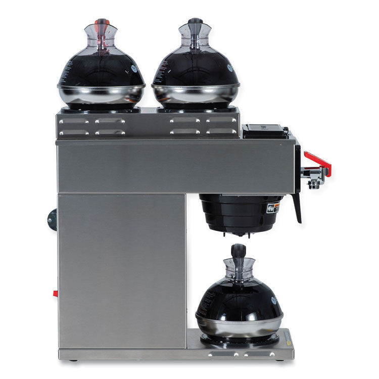 CWTF15-3 12 Cup Automatic Coffee Brewer, Gray/Stainless Steel