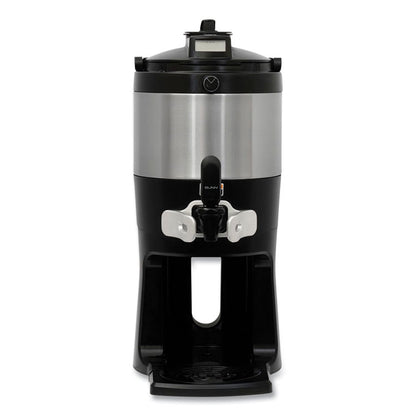 ThermoFresh Server, 128 oz, Silver/Black