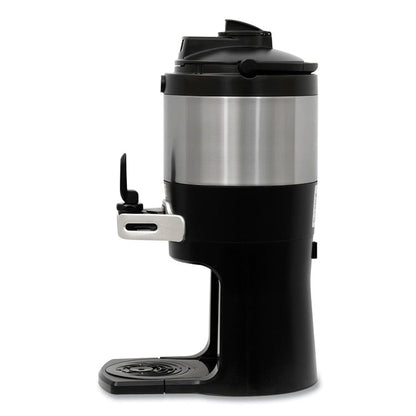 ThermoFresh Server, 128 oz, Silver/Black
