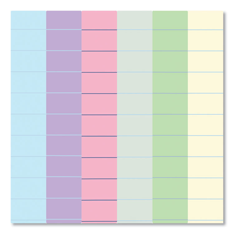 EnviroShades Legal Notepads, Wide/Legal Rule, (50) Assorted Color 8.5 x 11 Sheets, 36/Carton