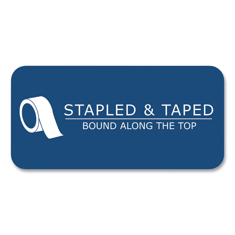 EnviroShades Legal Notepads, Wide/Legal Rule, (50) Blue 8.5 x 11 Sheets, 36/Carton