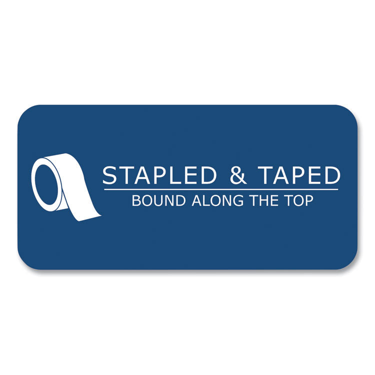 EnviroShades Legal Notepads, Wide/Legal Rule, (50) Assorted Color 5 x 8 Sheets, 72/Carton