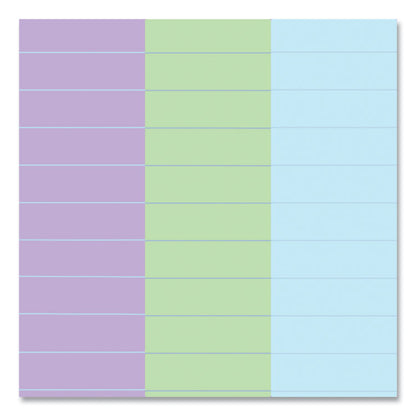 EnviroShades Legal Notepads, Wide/Legal Rule, (40) Assorted Color 8.5 x 11 Sheets, 54/Carton