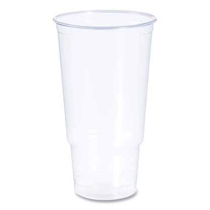 Conex ClearPro Plastic Cold Cups, 32 oz, Clear, 25/Bag, 20 Bags/Carton