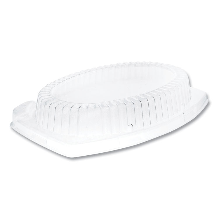 Dome Covers for Dinnerware, Clear, Plastic, 125/Bag, 4 Bags/Carton
