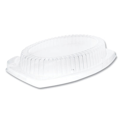Dome Covers for Dinnerware, Clear, Plastic, 125/Bag, 4 Bags/Carton