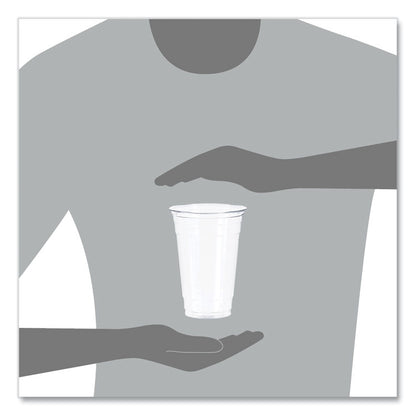 Ultra Clear Cups, 20 oz, Plastic, 50/Bag, 12 Bags/Carton
