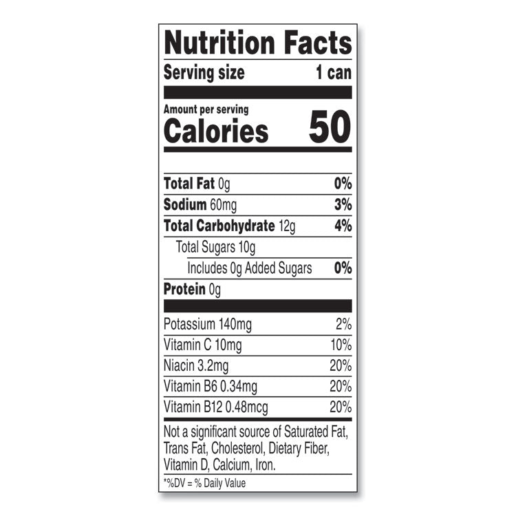 V8 Plus ENERGY, Pomegranate Blueberry, 8 oz Can, 24/Carton