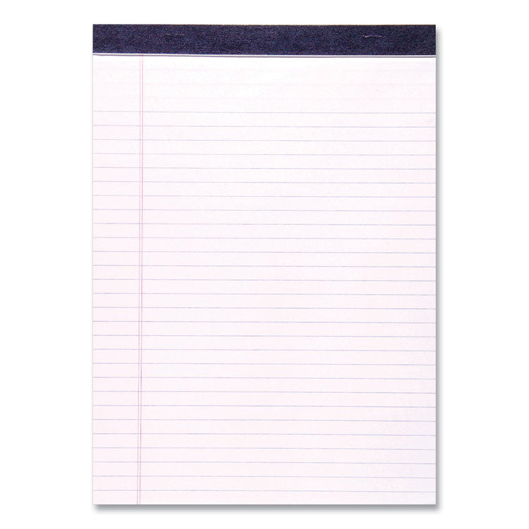Legal Pad, Wide/Legal Rule, (50) White 8.5 x 11 Sheets, 72/Carton